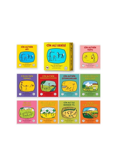 Cin Ali Serisi Kutulu Set 10 Takım - Mydr-611439