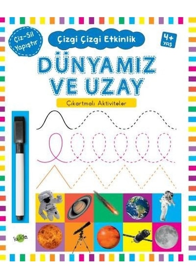 Dünyamız ve Uzay Çıkartmalı Aktiviteler 4 Yaş- Kukla