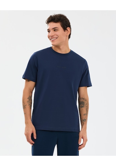 Skechers M Essential T-shirt Erkek Lacivert Tshirt S2510017-0505 Lacivert
