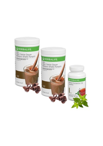 Herbalife Shake Çikolata 2 Çay Klasik 100 Gr
