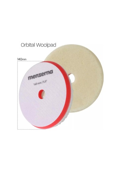 Menzerna Premium Orbital Yün Keçe 140mm