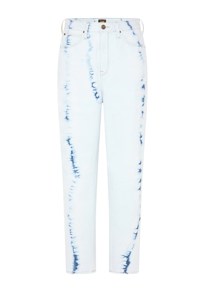 Lee Stella Regular Fit Çok Yüksek Bel Normal Paça Pamuk Mavi Kadın Jean Denim Kot Pantolon L31JGAOL Mavi