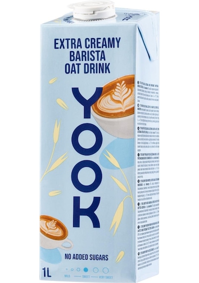Yook Ekstra Creamy Barista Yulaf Sütü 1lt-3529