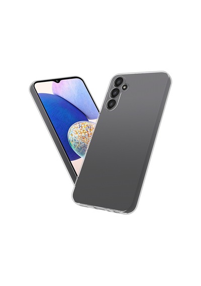 Zore Galaxy Uyumlu A56 Kılıf Msra Süper Silikon Kapak - Şeffaf Şeffaf
