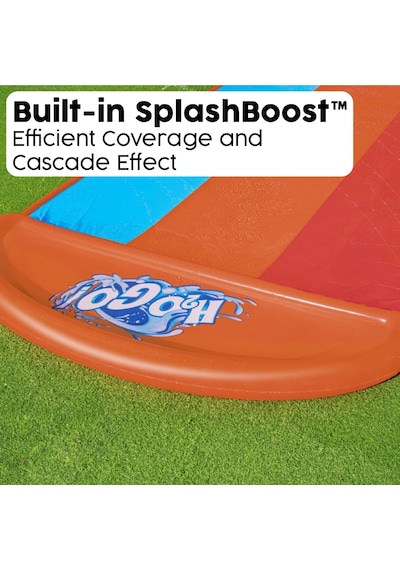 Bestway H2ogo Tsunami Splash Ramp Üçlü Kaydırak 488 Cm Çok Renkli