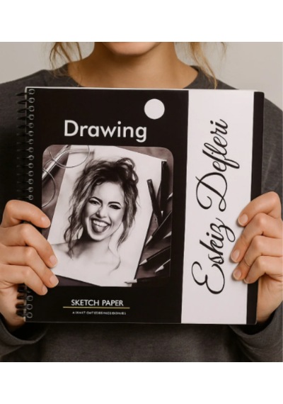 Dreamart Galery Sketchbook, 20cm X 20cm Çizim Defteri, Eskiz Defteri.
