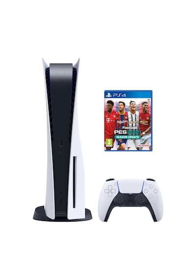 Sony Playstation 5 PS5 Oyun Konsolu + PS4 Pes 2021 Season Update (İthalatçı Garantili)