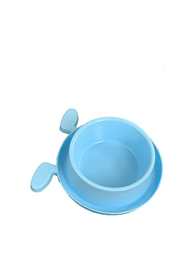 Miapet Plastik Köpek Kulaklı Mama Ve Su Kabı 400 Ml Turkuaz