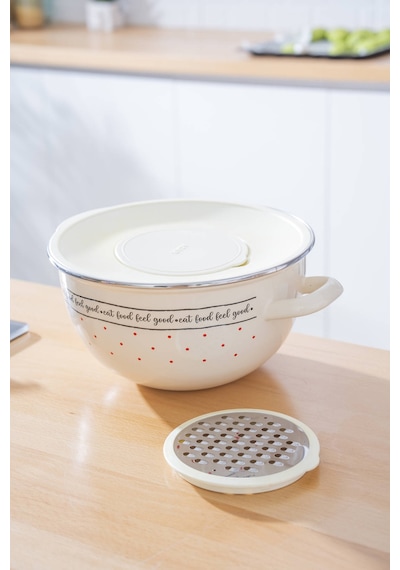 Acar Feel Good Emaye Rendeli Karıştırma Kabı - 24 cm