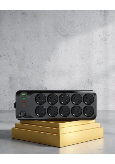10 Prizli Uzatma Kablosu Termal Koruma Usb Type-c 2500w Uczzz10lupriz-3 0