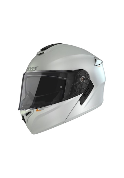 Axxıs Storm Sv Solid A0 Gloss Çene Açılır Motorsiklet Kaskı Beyaz