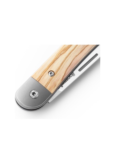 Lionsteel Jack Jk2 Ul Olive Wood Kamp Çakı Açık Kahverengi