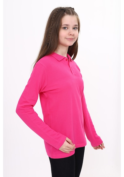 Toontoy Kids Toontoy Unisex Çocuk Nakışlı Tişört Fuşya