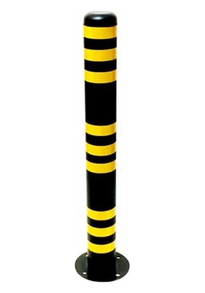 İlgi Trafik Sabit Park Dubası Metal Delinatör Park Bariyer Demiri 75 CM