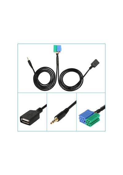 Kia Hyundai Usb ve Aux Kablosu