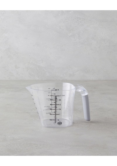 English Home Daniel Plastik 2 Li Ölçü Kabı Mutfak Gereci 300 600 Ml Şeffaf Şeffaf