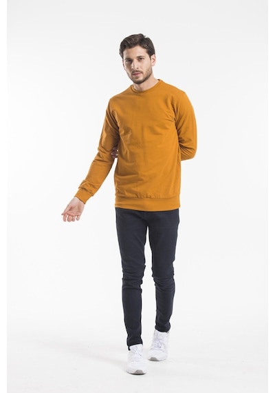 Erkek Bisiklet Yaka Regular Fit Sweatshirt Spr 20k30 001
