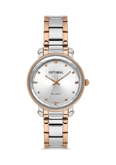 Optimal Opt.03460m.03 Unisex Kol Saati Altın - Siyah