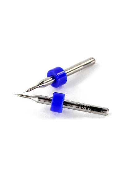 Schulzz 10 Parça 0.10 Mm Matkap Ucu Karbür Delme Mikro