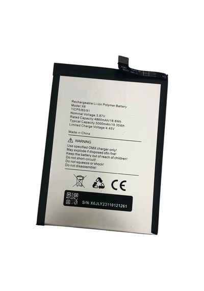 Omix X6 Batarya 5000 Mah