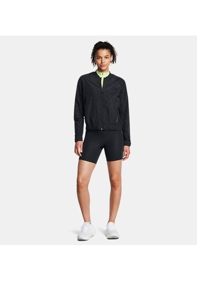 Kadın Ua Run Anywhere Ceket 1386346-001 Black Black White Beyaz - Siyah