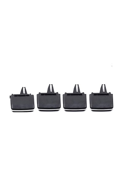 Mercedes W164 X164 Klima/kalorifer Izgara Kulpu Set:4ad Ön Siyah - Wender A1648302154p4bk