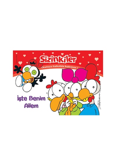 Okumaya Karikatürle Başlıyorum 1 - İşte Benim Ailem- Mart Yayınları