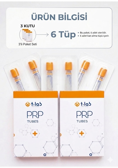 T-lab Orijinal Prp Tüpü 3 Paket 6 Tüp
