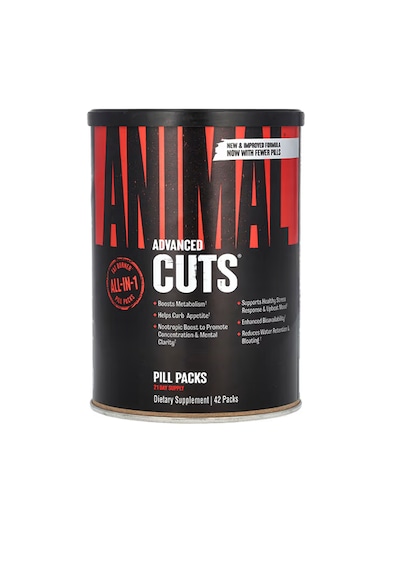 Universal Nutrition Animal Cuts Advanced Cuts New Formula Cutting 42 Pack. Usa Versiondur