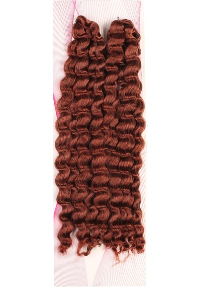 Nice Bulk Afro Su Dalgası Saç - Kızıl Bakır