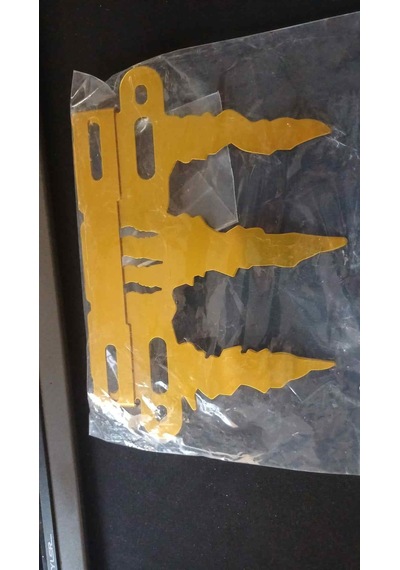 Plakalık Monster Alm Sarı Cpj 004 1 Adet