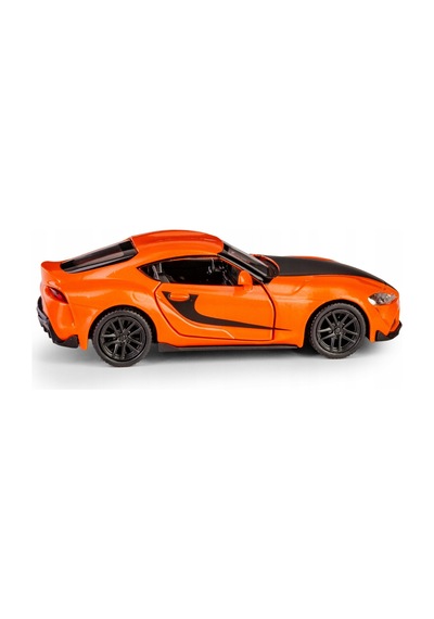 Uzak Doğu Serisi Toyota Supra 2020 Açılır Kapılar Die Cast Çek Bırak Metal Model Araba 11 Cm 1:32
