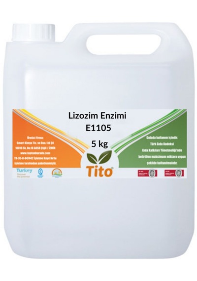 Tito Lizozim Enzimi E1105 5 KG