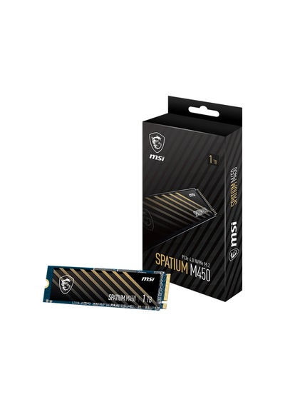 Msi Spatıum M450 Pcıe 4.0 Nvme M.2 500gb V1 500 Gb 3000-2000mb/s Nvme M2 Gen4 22x80 Ssd Harddisk