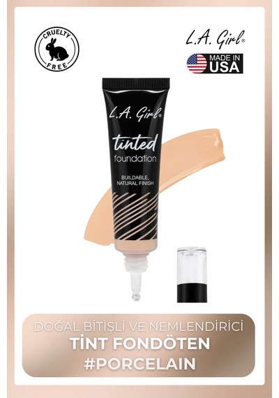 Tinted Foundation - Doğal Bitişli Ve Nemlendirici Tint Fondöten Porcelain - Glm752 000 Multi Color