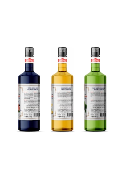 Nish Turunç Ananas Nane Aromalı Şurup 3 X 700 Ml - Pet Şişe