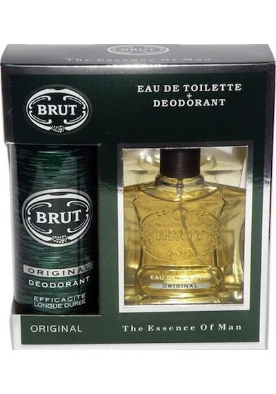 Brut Original Erkek Parfüm EDT 100 ML + Original Erkek Sprey Deodorant 200 ML