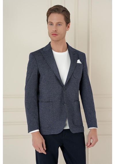 Efor C 684 Slim Fit Lacivert Spor Ceket Lacivert