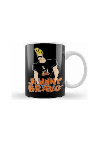 Johnny Bravo Kupa Bardak Porselen No23524 Karışık