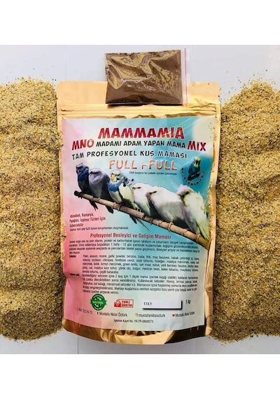 Mnö Mammamia Karışık Profesyonel Kuş Maması 1 KG