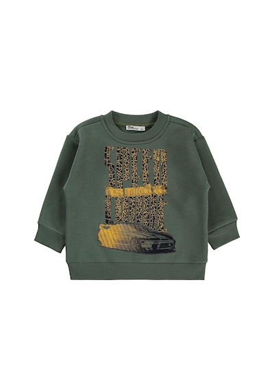 Civil Boys Speed Crıme Baskılı 2-5 Yaş Sweatshirt Km - Haki
