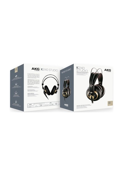 K240 Studio Profesyonel, Yarı Açık Kulak Üstü Kulaklık Karıştırma, Mastering Ve Oynatma İçin Varimotion Diya