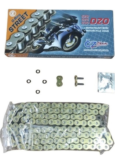 Cz Çekoslovak Motosiklet Zinciri O-ringli 525-120l Gold Zincir
