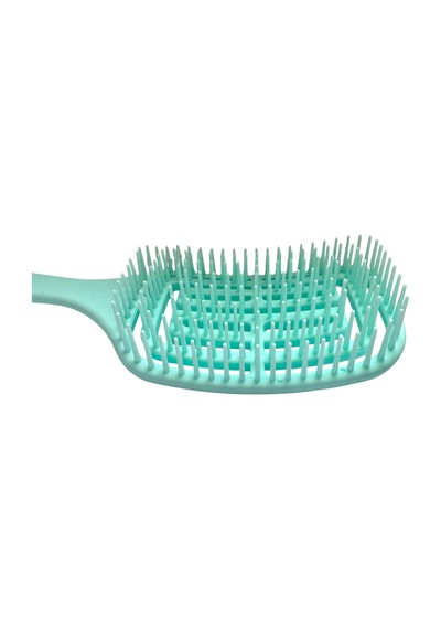 Croc Saç Fırçası Seti 2li Yeşil - Saç Açıcı Fırça, 3d Detangler Brush - Tarak Hediyeli