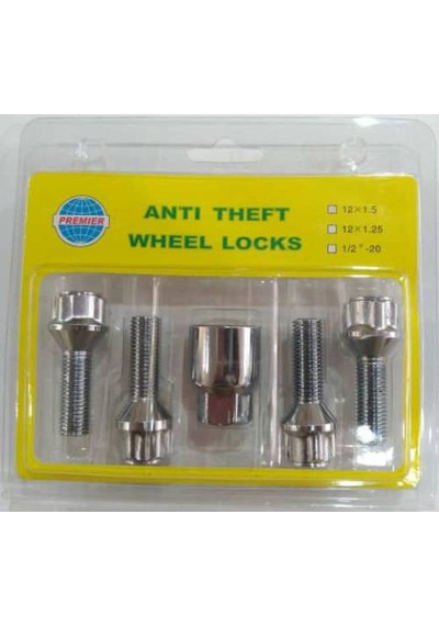 Kilitli Bijon Takımı M12X1.5 Boy 53 Mm