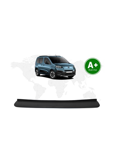 Fiat Doblo Arka Tampon Eşiği Mat Siyah 2024 Model Ve Sonrası