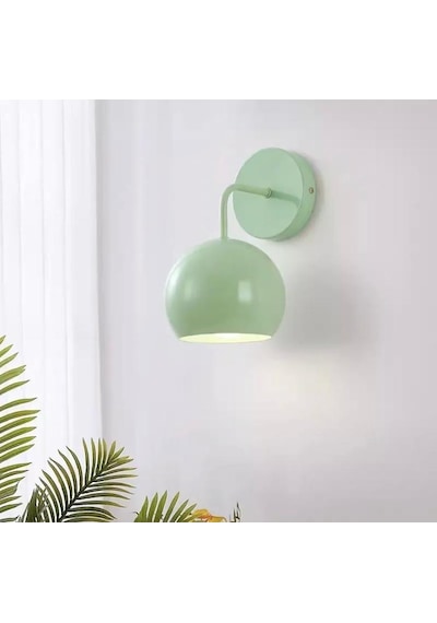 Rsylight Retro Yeşil Ledli Dekoratif Aplik Günışığı Ampullü