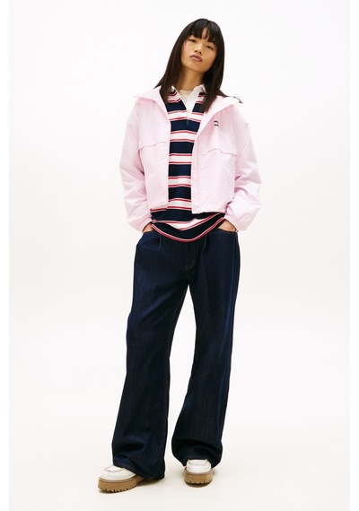 Tommy Hilfiger Essential Su Geçirmez Pembe Rüzgarlık-16101