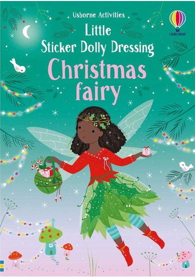 Little Sticker Dolly Dressing Christmas Fairy- Usborne