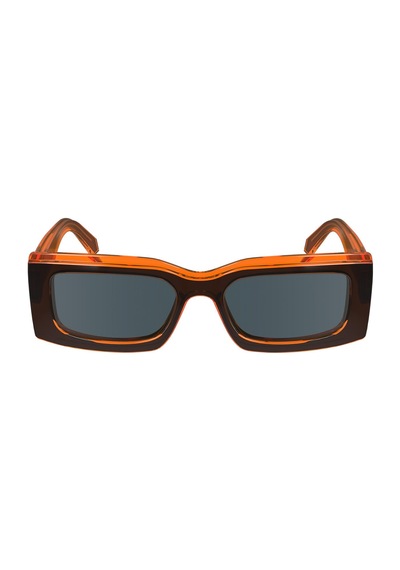 Calvin Klein Ckj24604s 057 53 Unisex Güneş Gözlüğü Turuncu